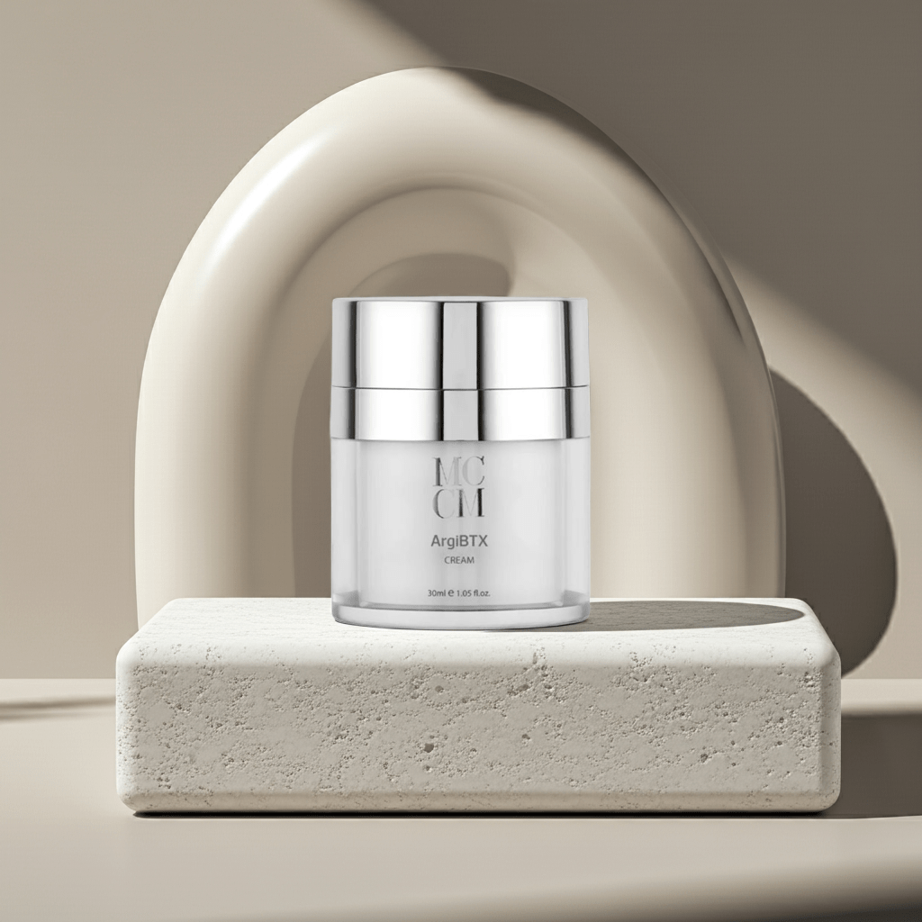 Facial Lines. Atopical Cream - Medical Cosmetics - Medical Cosmetics