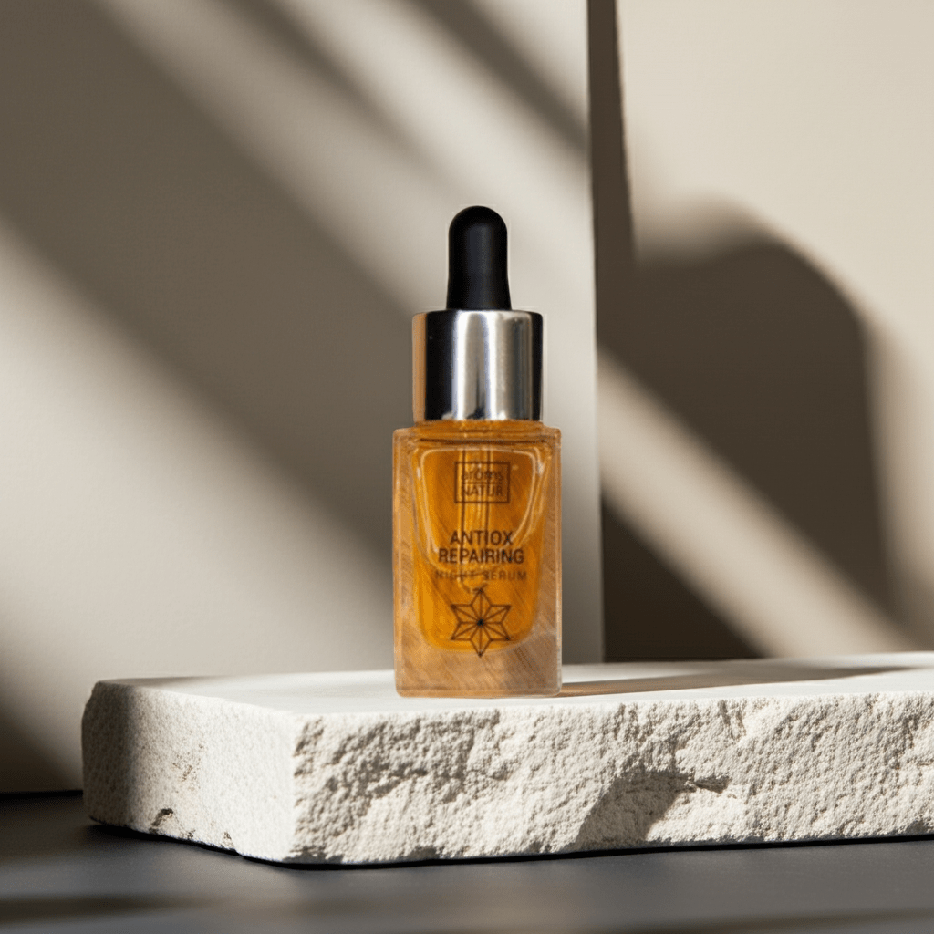 Men. Antiox Repair night serum - AROMS NATUR thumbnail