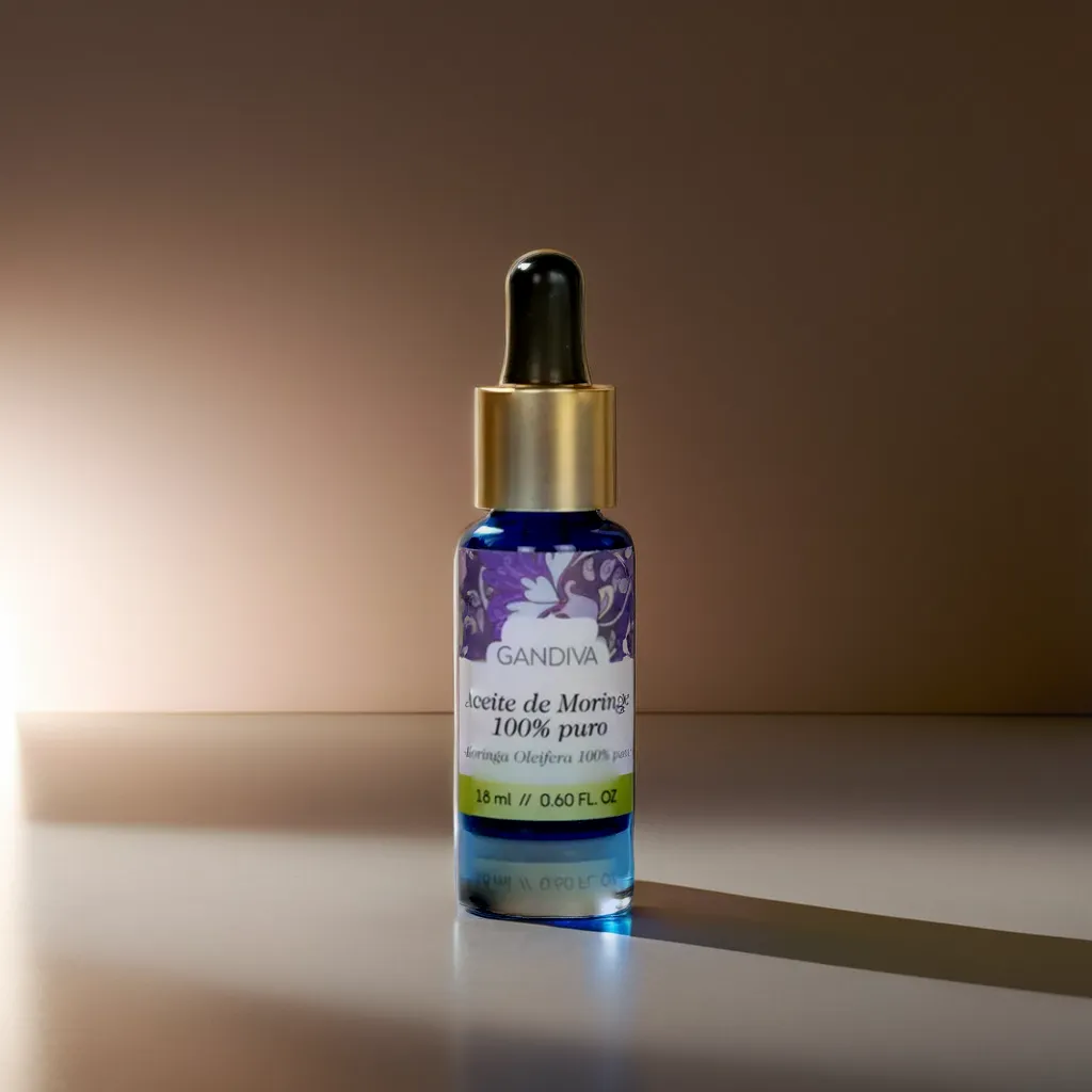 Aceites Premium. Aceite de Moringa 100% Puro - GANDIVA thumbnail