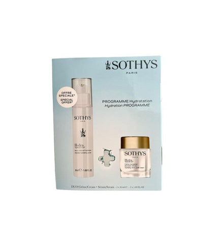 Cofre Hydra Acid 4. Crème Hydratante Jeunesse Velours + Suero Intensivo Hidratante - SOTHYS
