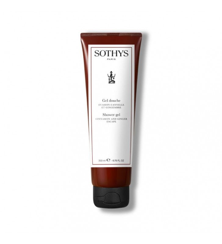 Corporal. Evasión 100% a medida. Gel de ducha canela y jengibre - SOTHYS - Sothys