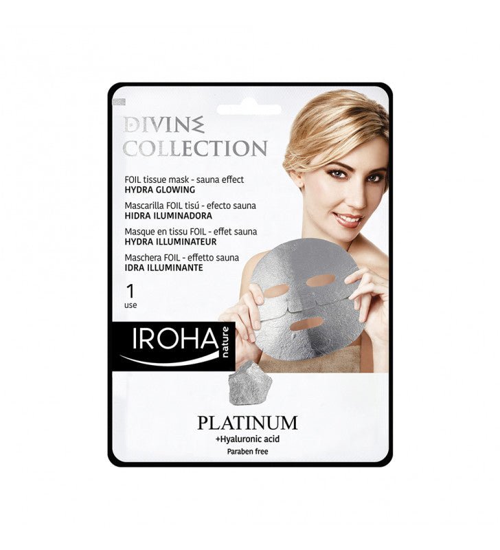 Divine Collection. Mascarilla Foil platino - IROHA NATURE - Iroha Nature