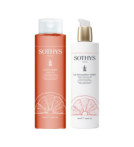 Dúo Leche + Loción Vitalité - Sothys