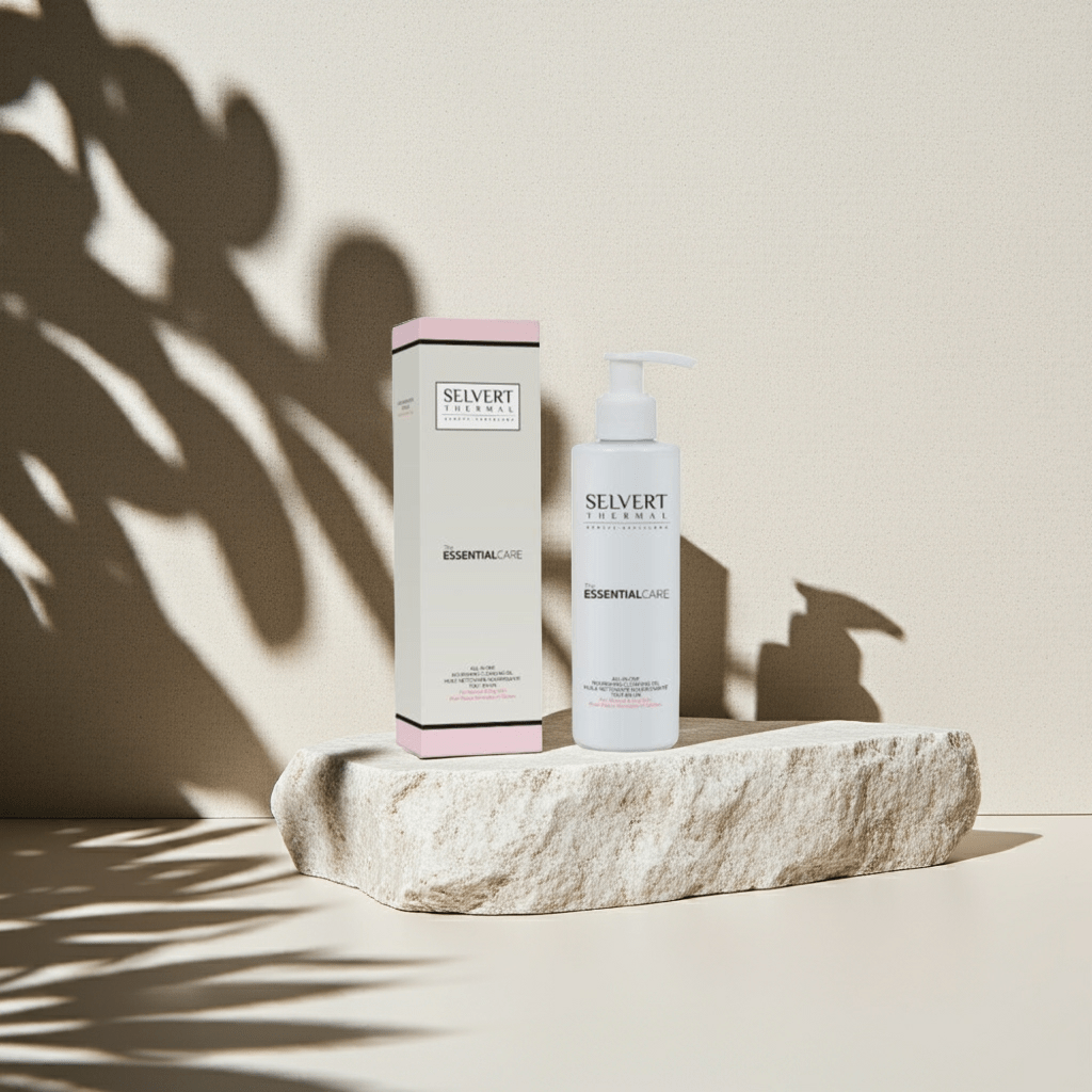 The Essential Care. All-In-One Nourishing Cleansing Oil - Selvert Thermal thumbnail