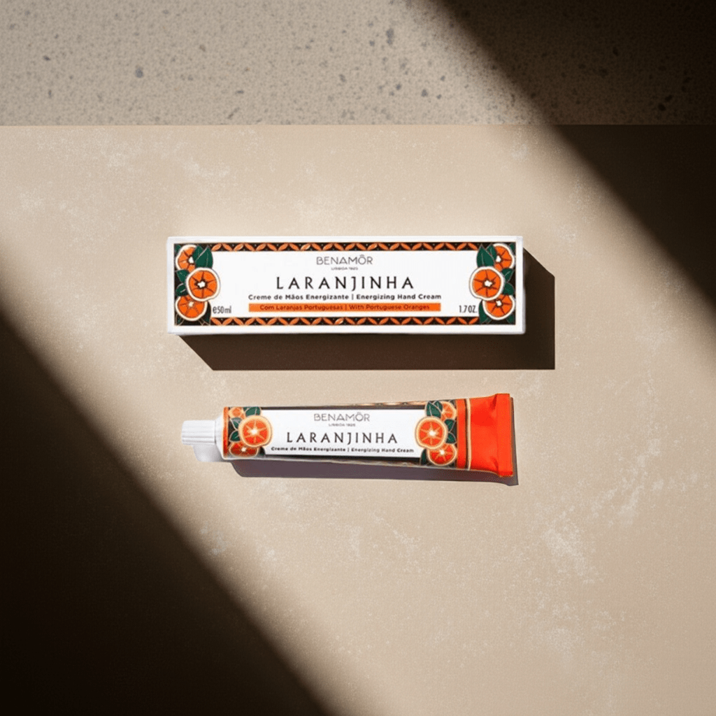 Laranjinha. Crema de manos energizante - BENÂMOR - Benamor