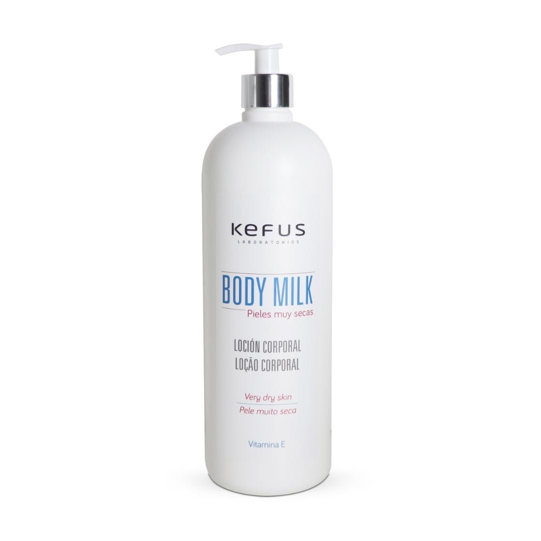 Kefus - Loción Corporal Body Milk Pieles Muy Secas Profesional - Kefus