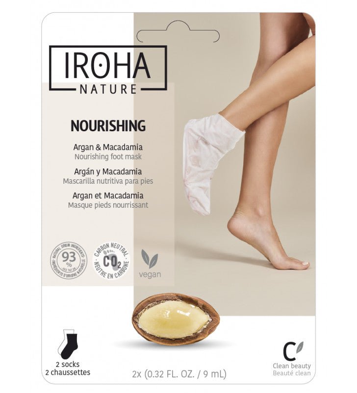 Manos y pies. Calcetines Mascarilla Nutritivos - IROHA NATURE - Iroha Nature