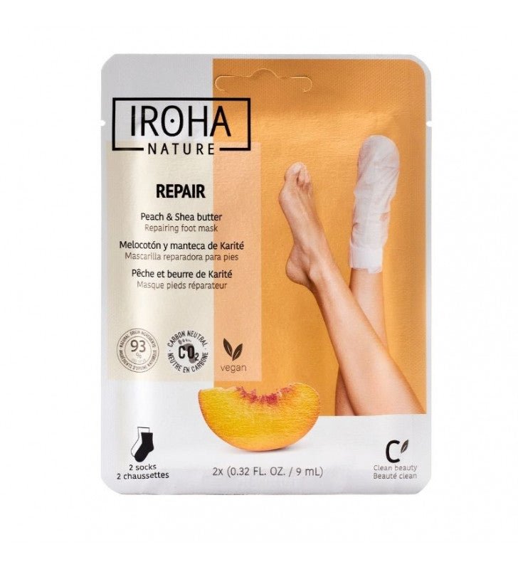 Manos y pies. Calcetines Mascarilla Reparadores - IROHA NATURE - Iroha Nature