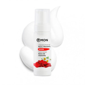 Mousse Limpiadora Facial de Rosas y Manzanilla - MON DECONATUR