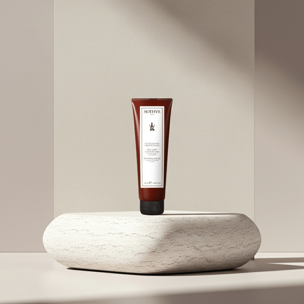 Corporal. Sensations orientales. Elixir gelificado nutritivo corporal ámbar y mirra - SOTHYS thumbnail