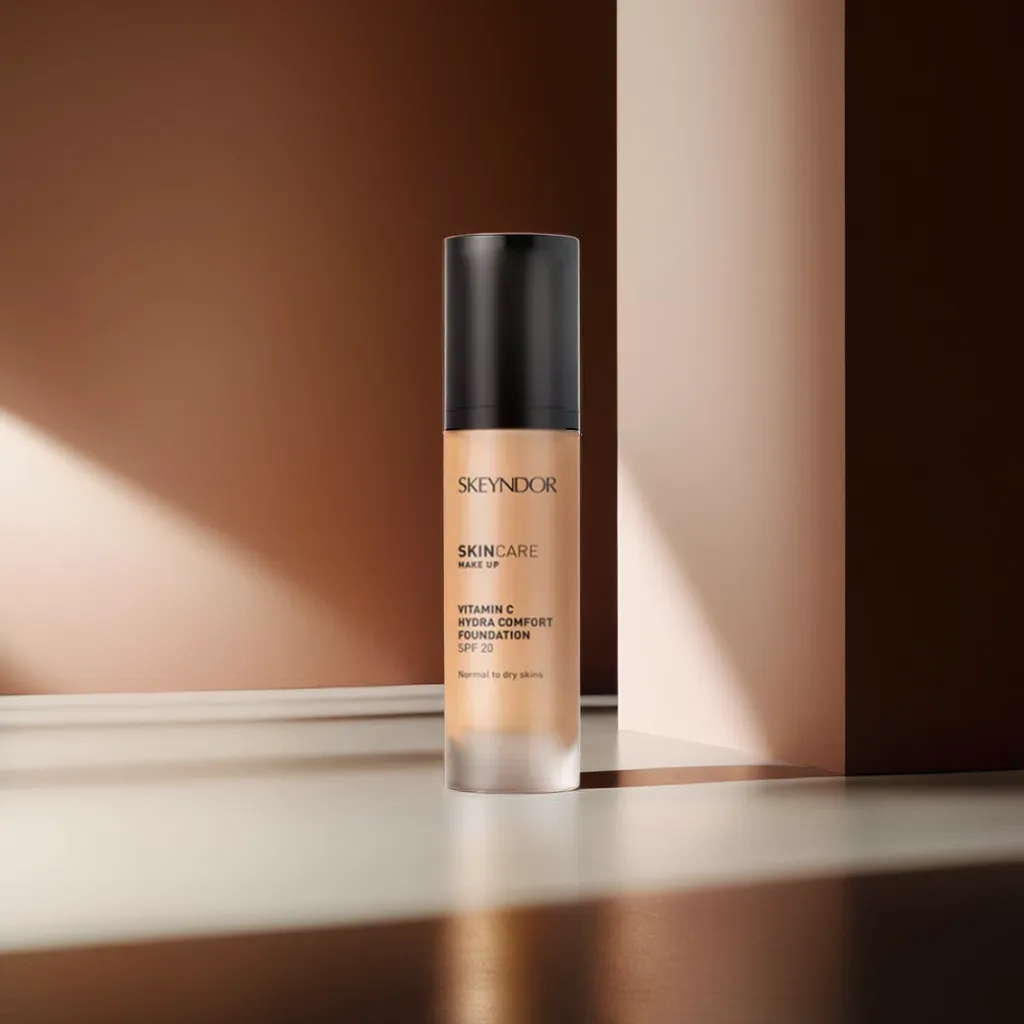 Skincare Make - up. Vitamin C Hydra Comfort Foundation - SKEYNDOR - Skeyndor