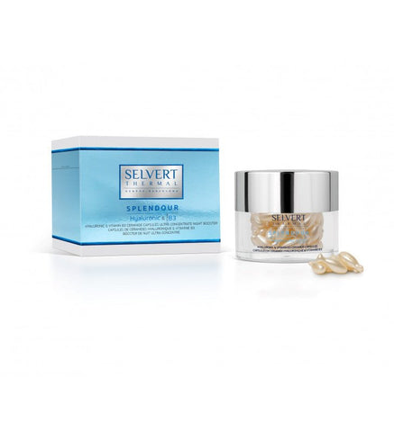 Splendour. Hyaluronic & Vitamin B3 Ceramide Capsules Ultra concentrate Night Booster - Selvert Thermal