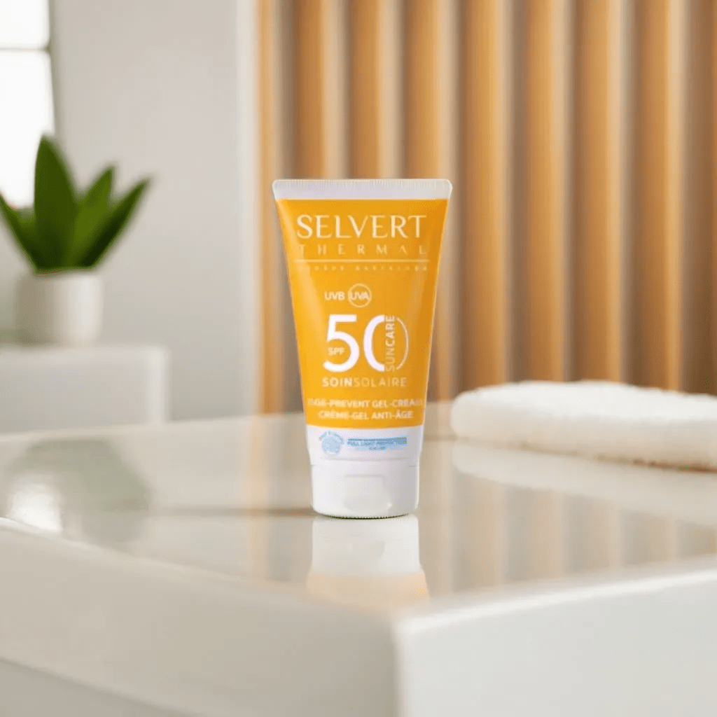 Sun Care. Age Prevent Gel-Cream con color SPF50 - Selvert Thermal thumbnail