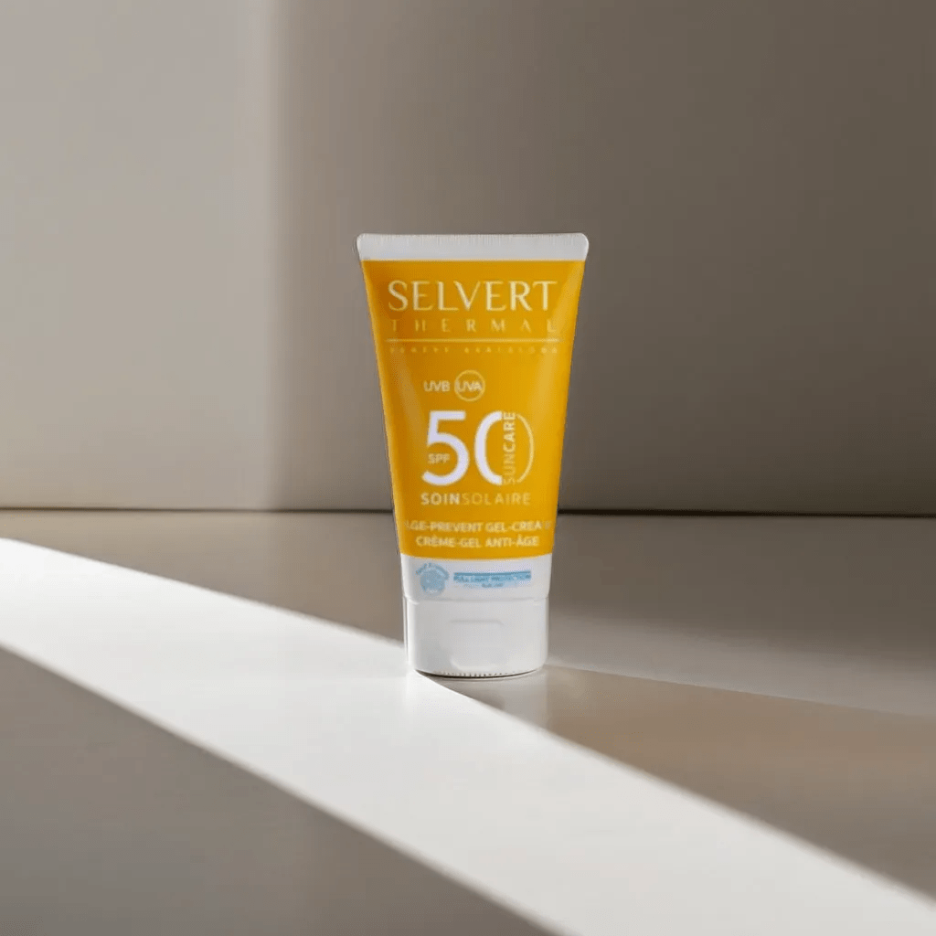 Sun Care. Age Prevent Gel-Cream con color SPF50 - Selvert Thermal thumbnail