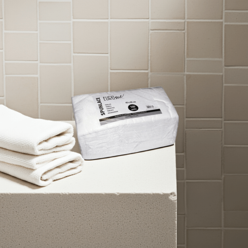 Eurostil - Bolsa 100 toallas SPUNLACE Profesional - Eurostil