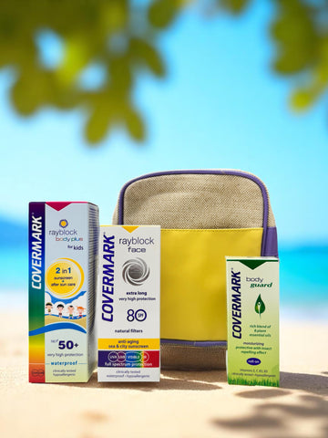 Covermark - Rayblock. Pack Body Plus For Kids SPF50+ & Face SPF80