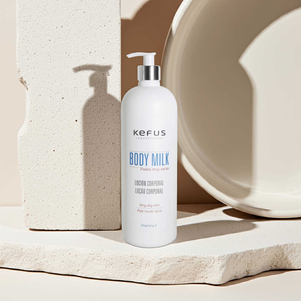 Kefus - Loción Corporal Body Milk Pieles Muy Secas Profesional - Kefus