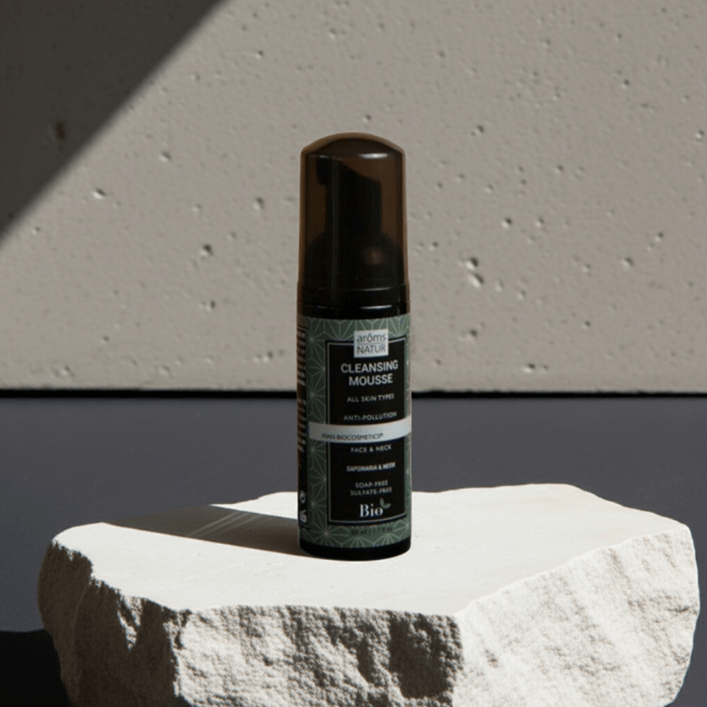 Men. Cleansing Mousse - AROMS NATUR thumbnail