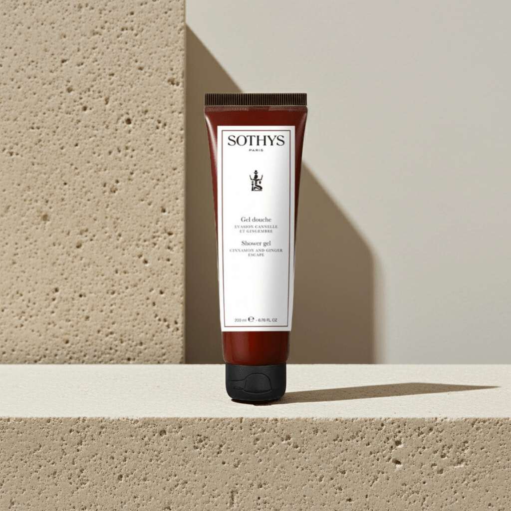 Corporal. Evasión 100% a medida. Gel de ducha canela y jengibre - SOTHYS - Sothys