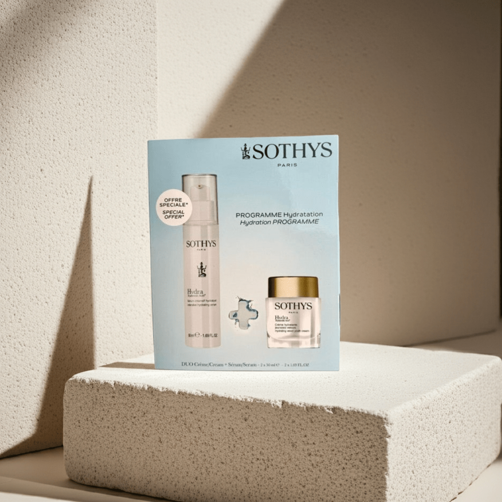 Cofre Hydra Acid 4. Crème Hydratante Jeunesse Velours + Suero Intensivo Hidratante - SOTHYS thumbnail
