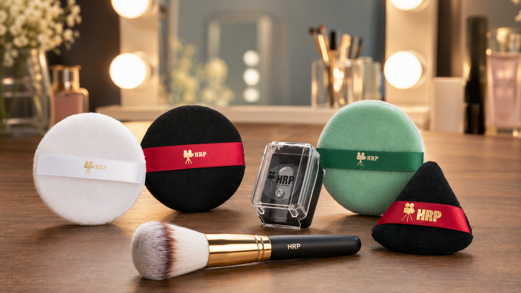 Accesorios de maquillaje de Harpo