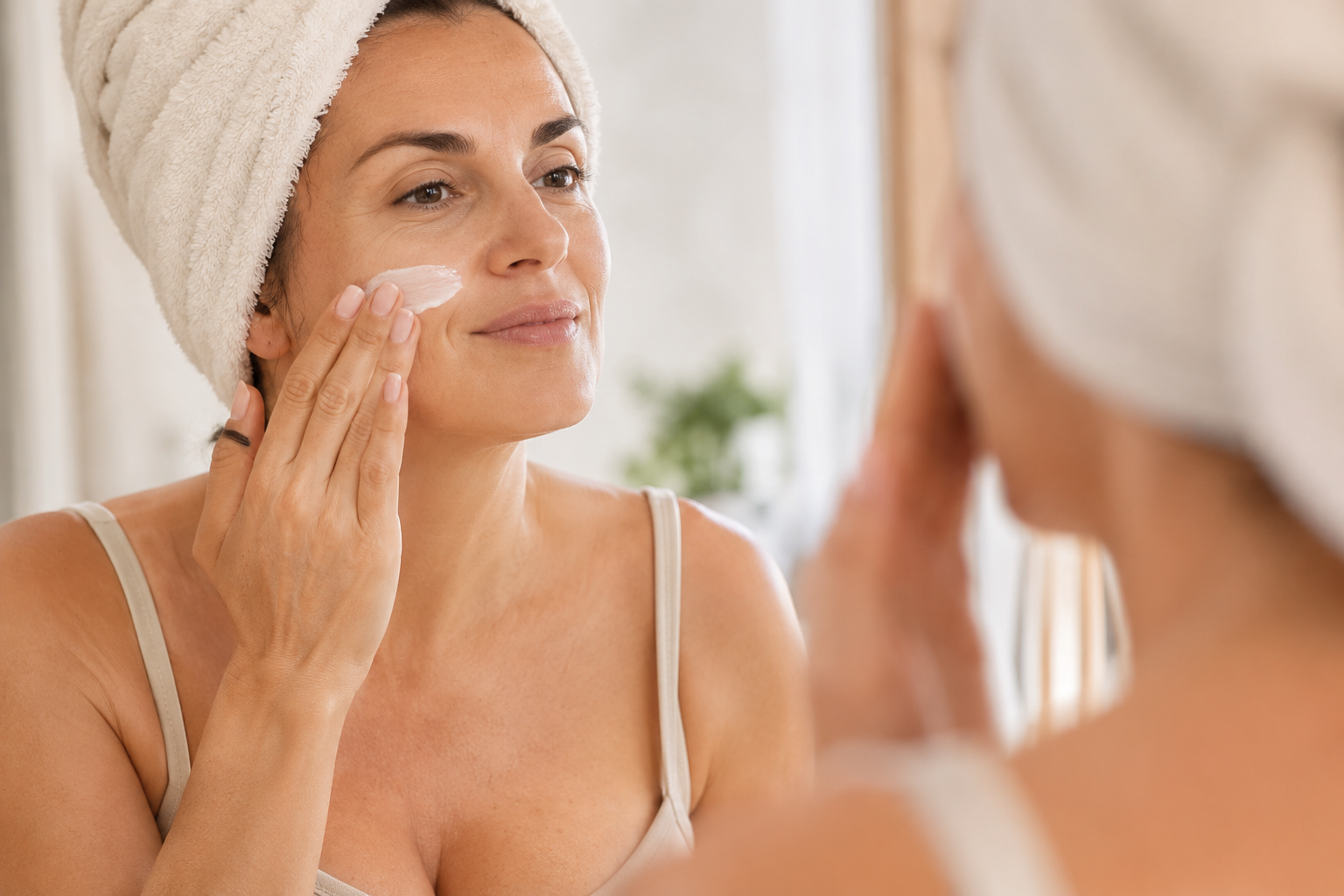 Cosmética facial hidratante