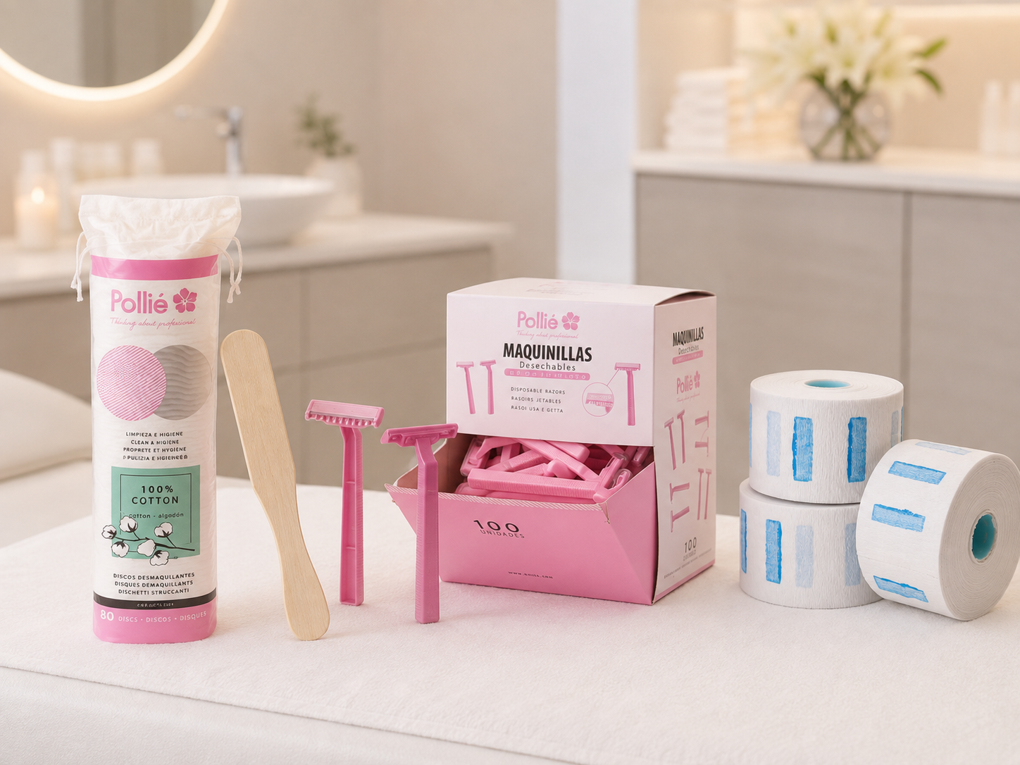 Desechables de estética