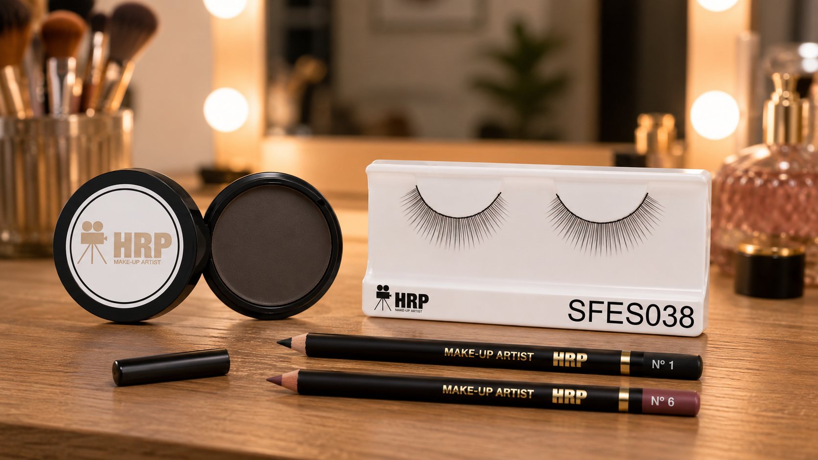 Cejas y pestañas de Harpo