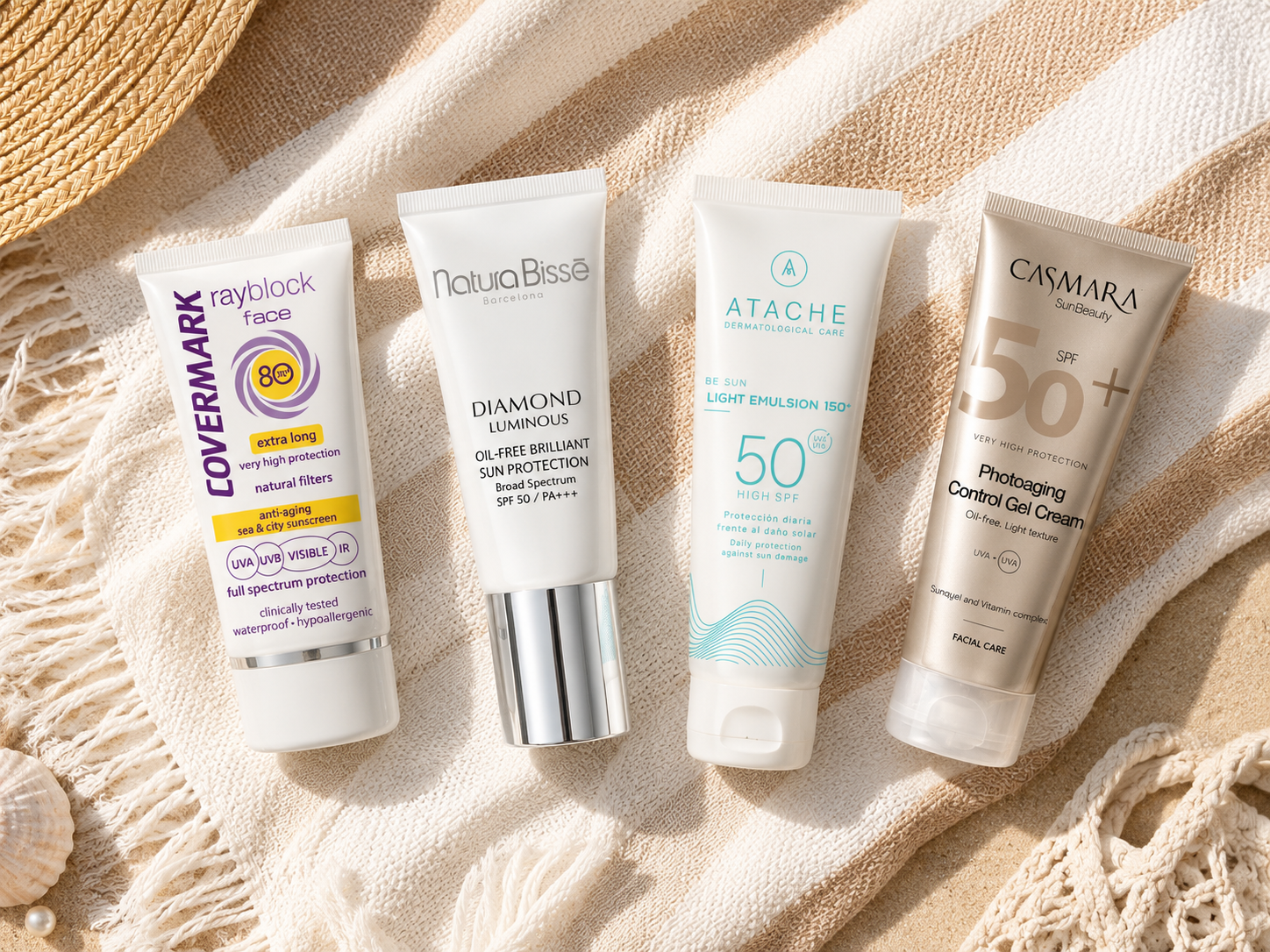 Protectores solares faciales