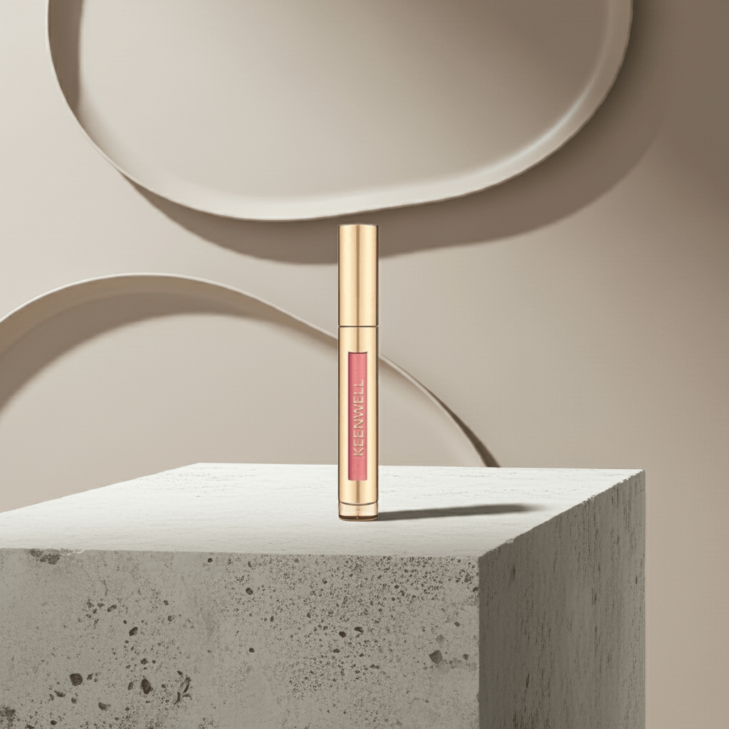 Maquillaje. Lipgloss Brillo Metalic - KEENWELL thumbnail