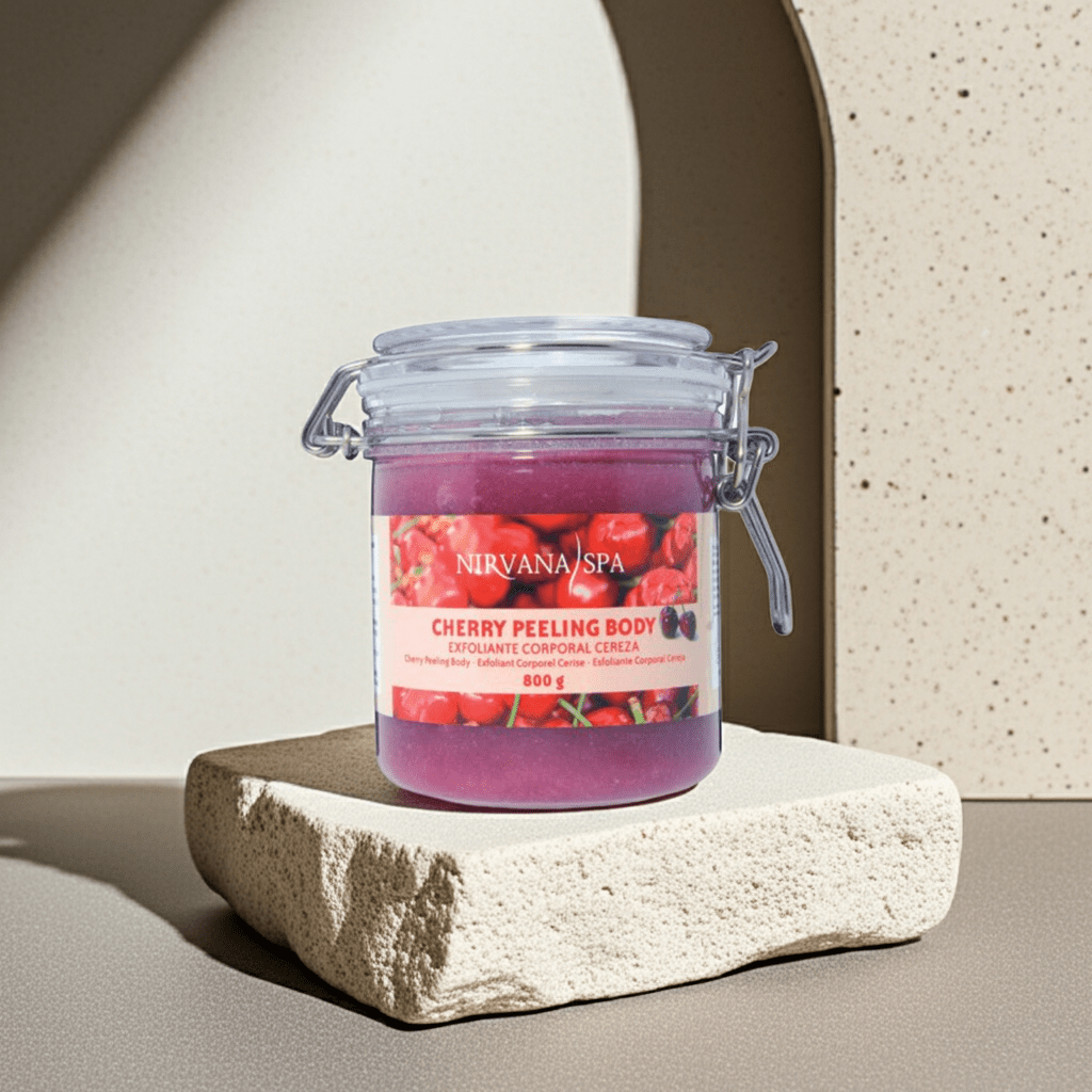 Nirvana Spa - Exfoliante Corporal Cherry Peeling Body Profesional - Nirvana Spa