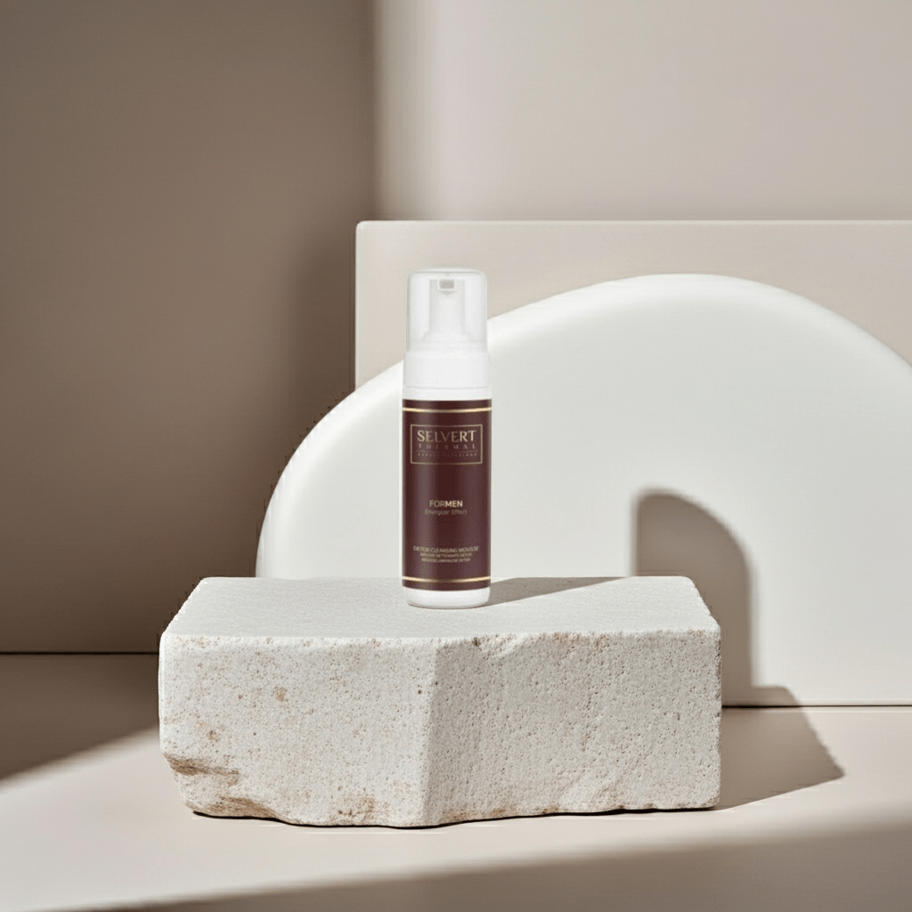 For Men. Cleansing Mousse Detox - Selvert Thermal thumbnail