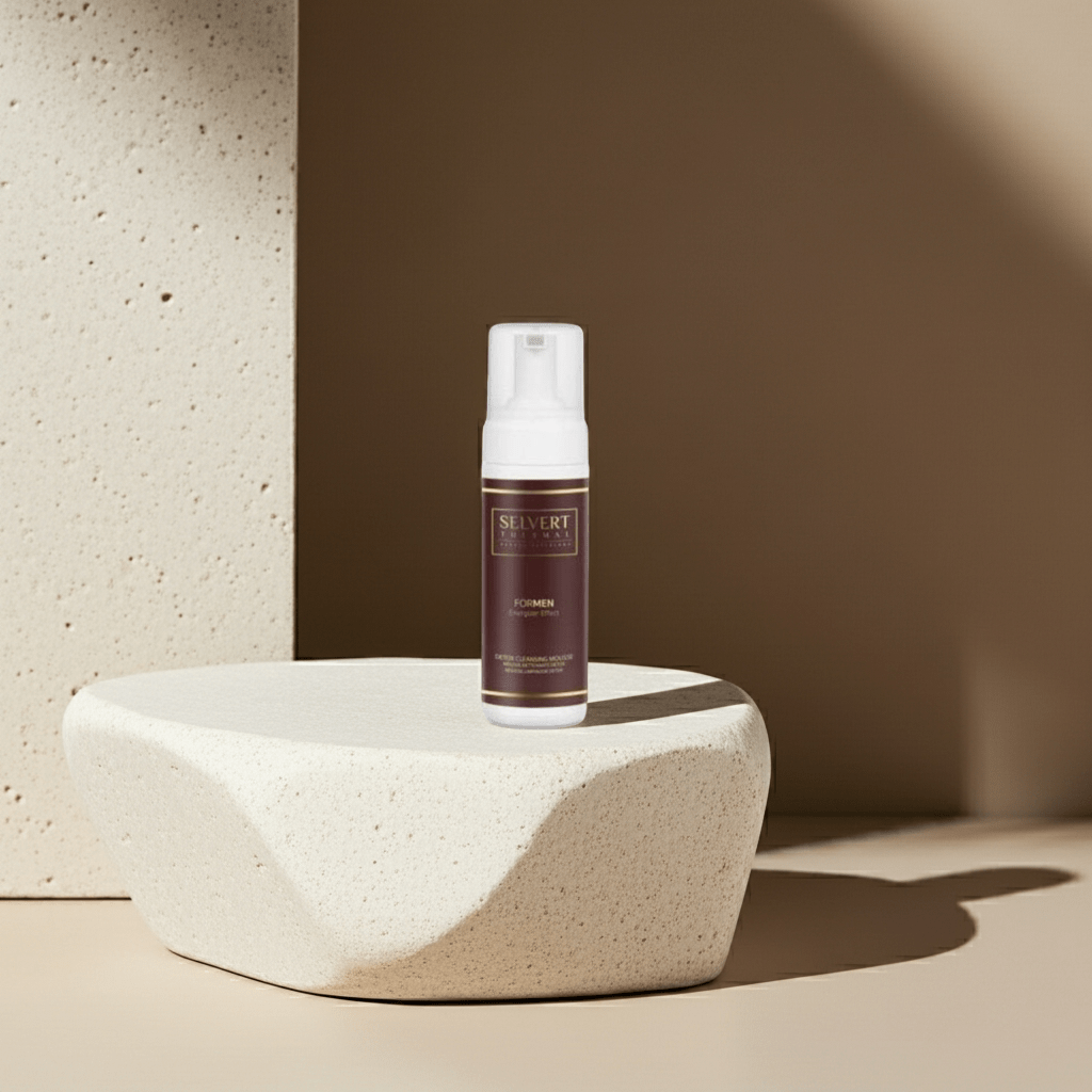 For Men. Cleansing Mousse Detox - Selvert Thermal - Selvert Thermal