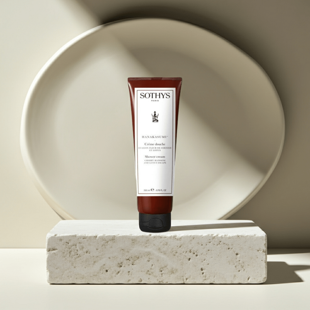 Corporal. Evasión Flor de cerezo y loto. Crema de ducha - SOTHYS - Sothys