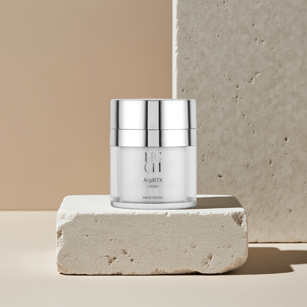 Facial Lines. Atopical Cream - Medical Cosmetics - Medical Cosmetics
