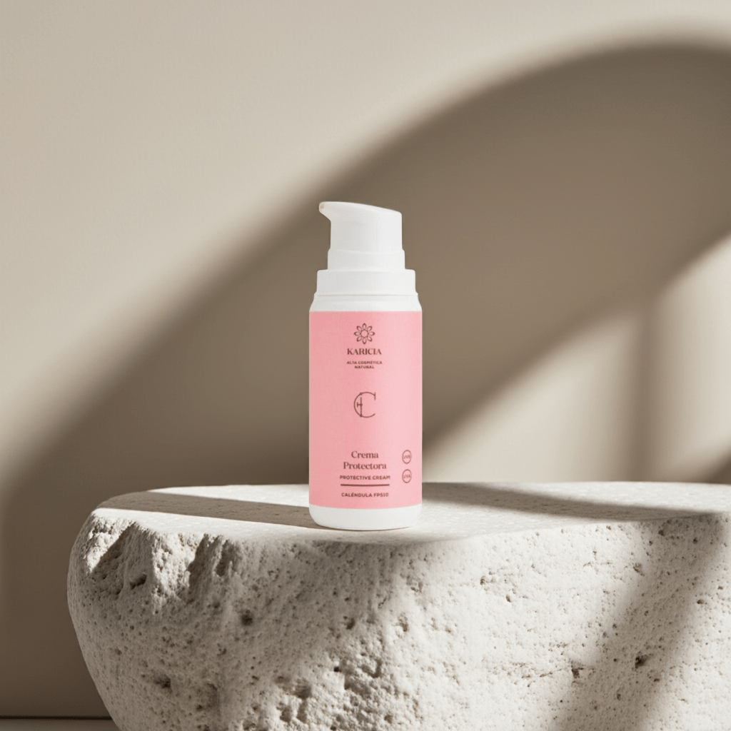 Cuidado Facial. Crema Protectora Caléndula FPS10 - Karicia - Karicia
