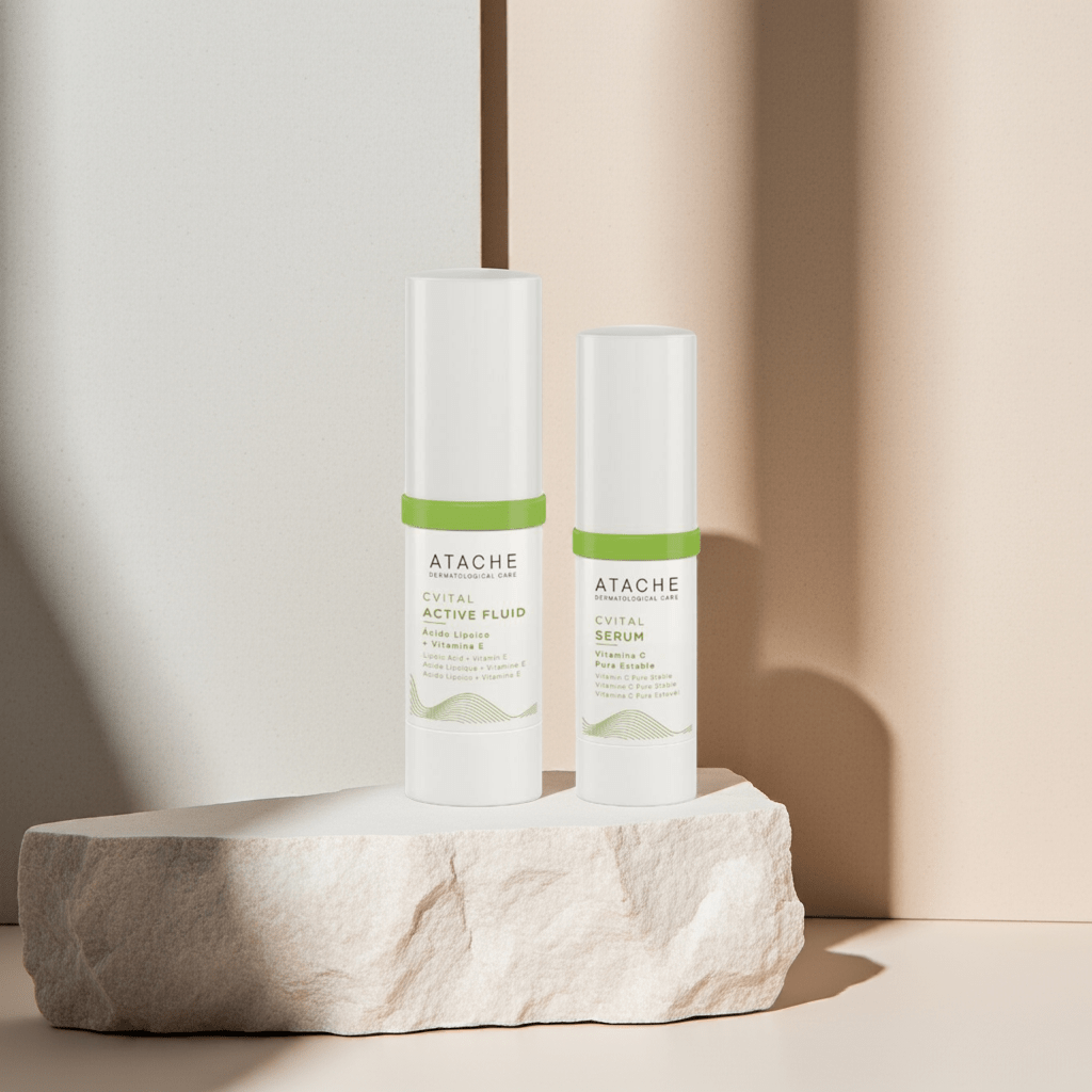 Pack San Valentín. C Vital Antioxidante Pack + Excellence Advanced Repair Cream - Atache - Atache