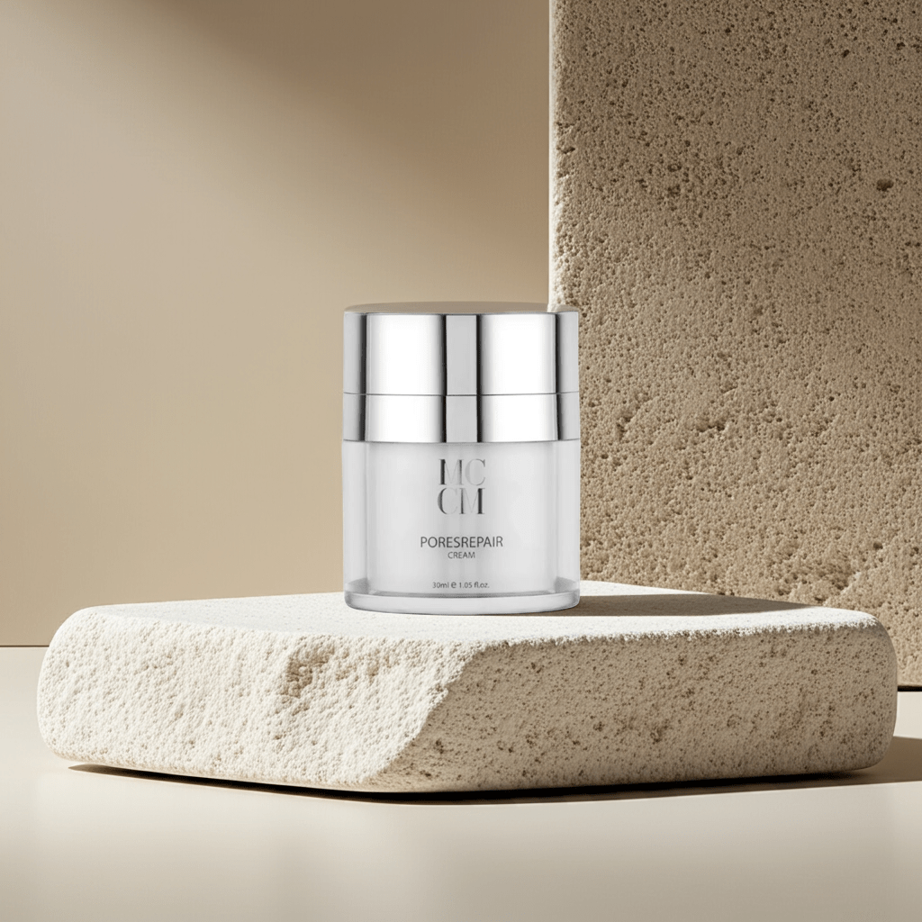 Facial Lines. Poresrepair Cream - Medical Cosmetics - Medical Cosmetics