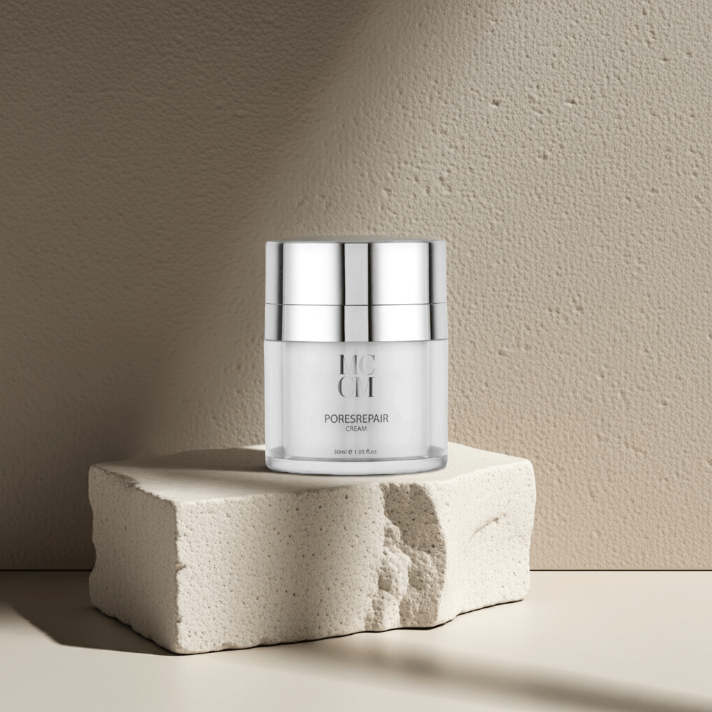 Facial Lines. Poresrepair Cream - Medical Cosmetics - Medical Cosmetics