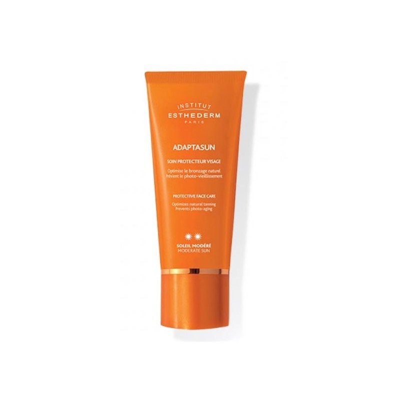 Adaptasun. Crema Facial Normales Sol Moderado - INSTITUT ESTHEDERM - Institut Esthederm