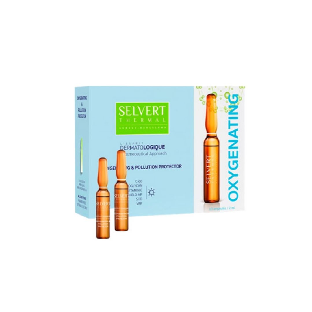 Ampollas Oxygenating and Pollution Protector - L'Esprit Dermatologique de Selvert Thermal - Selvert Thermal