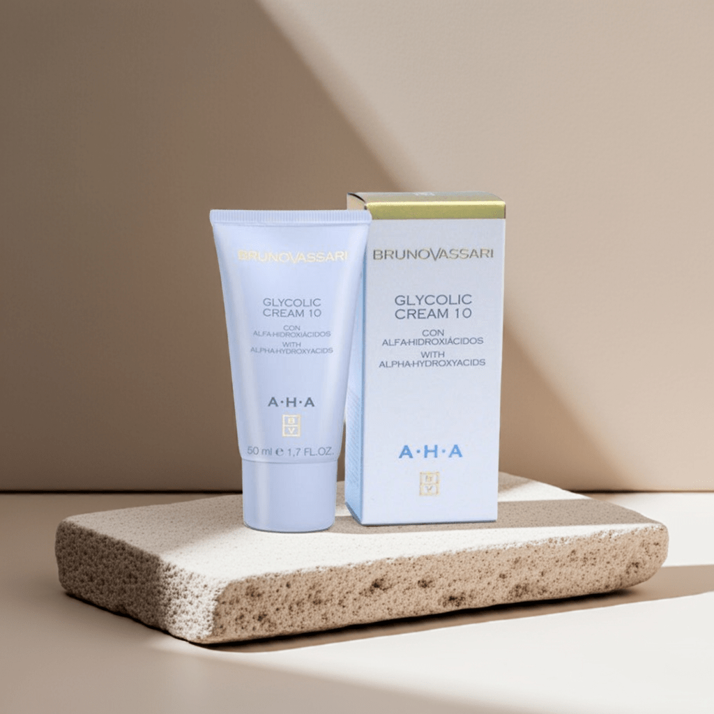 Glycolic Cream 10, antiarrugas - AHA de Bruno Vassari - Bruno Vassari