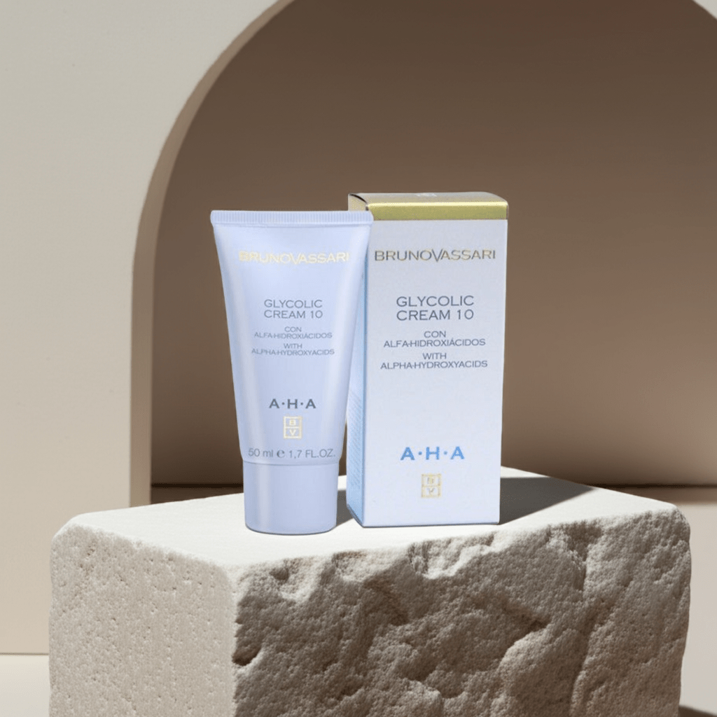 Glycolic Cream 10, antiarrugas - AHA de Bruno Vassari - Bruno Vassari