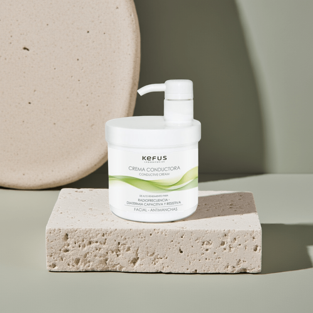 Kefus – Crema Conductora Radiofrecuencia Facial Anti - manchas Profesional - Kefus
