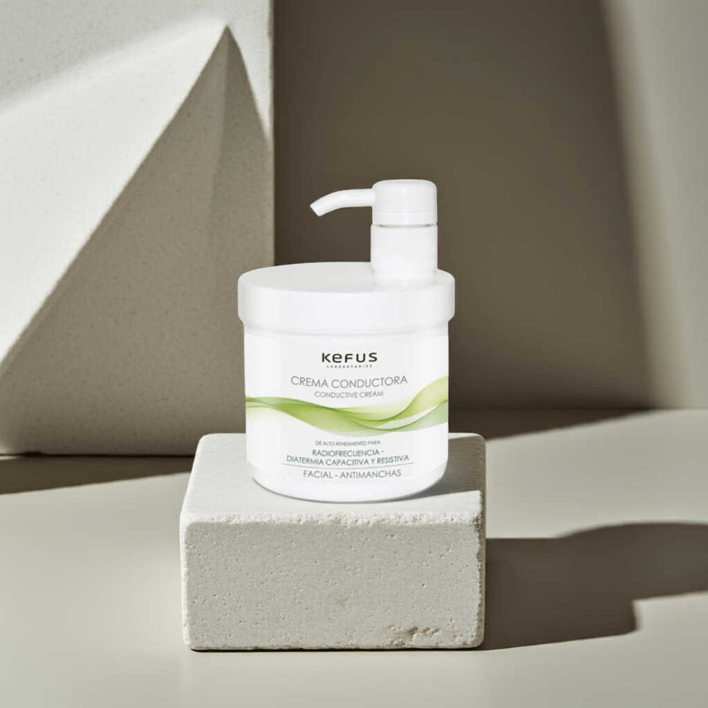 Kefus – Crema Conductora Radiofrecuencia Facial Anti - manchas Profesional - Kefus