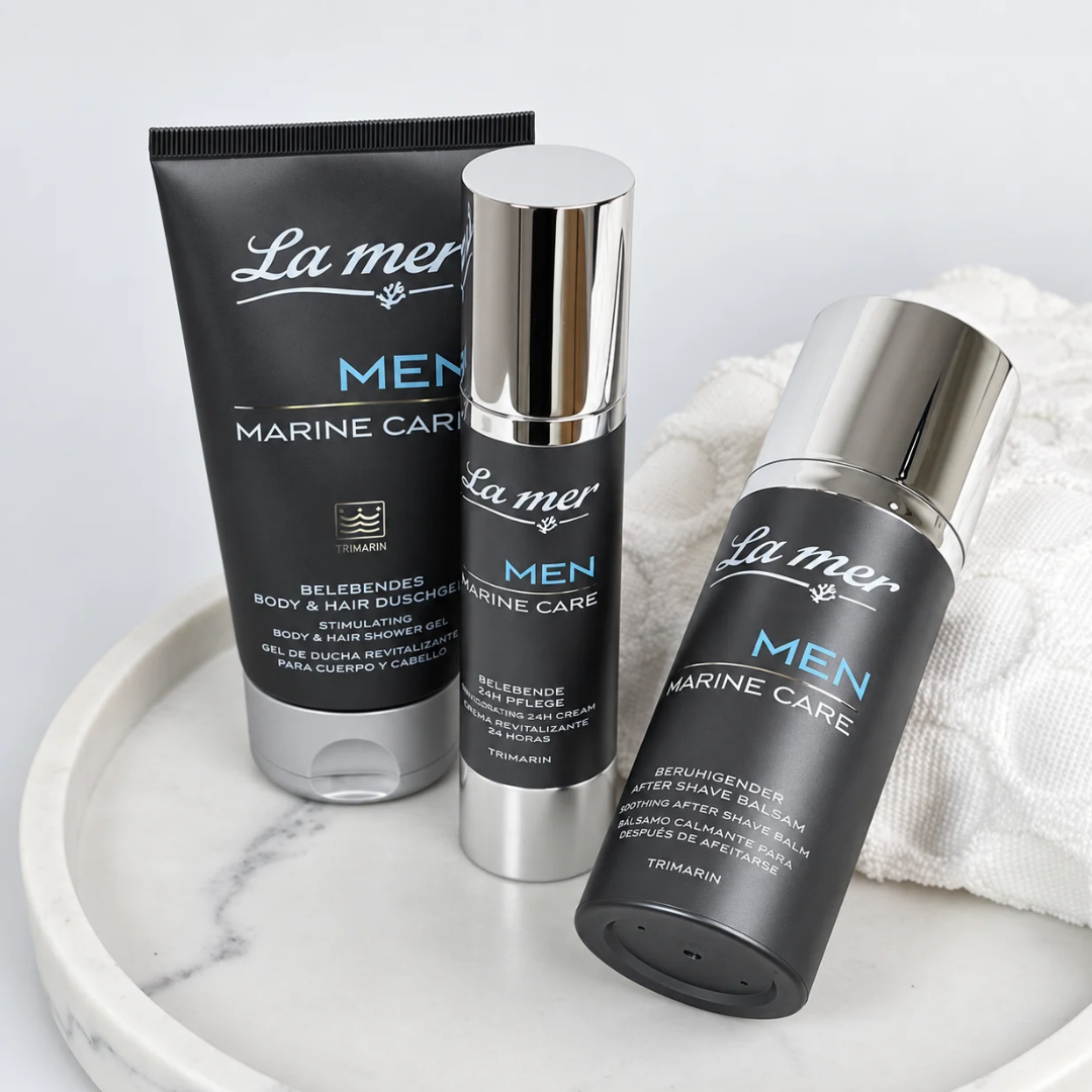 Bálsamo After Shave Calmante (Con perfume) - Men Marine Care de La mer