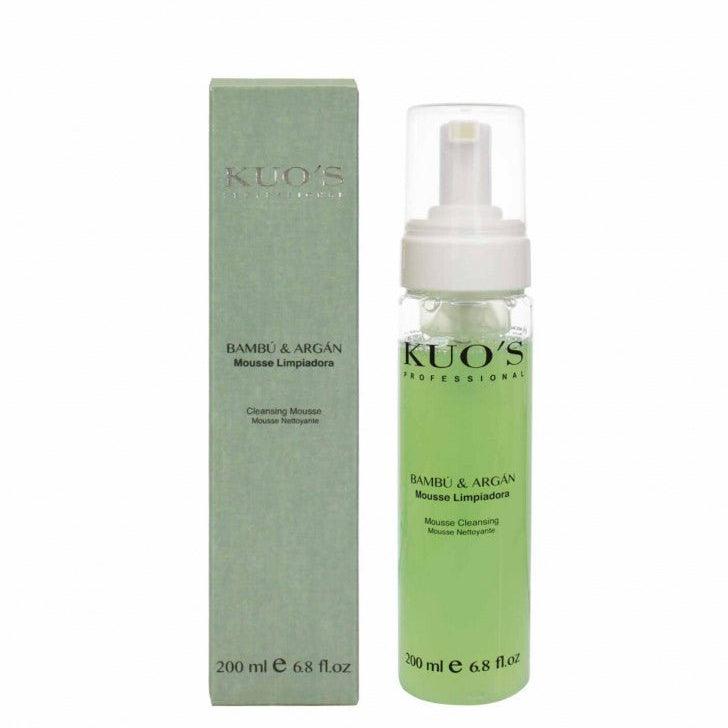 Kuo's Professional - Bambú y Argán. Mousse Limpiadora - Kuo's Professional