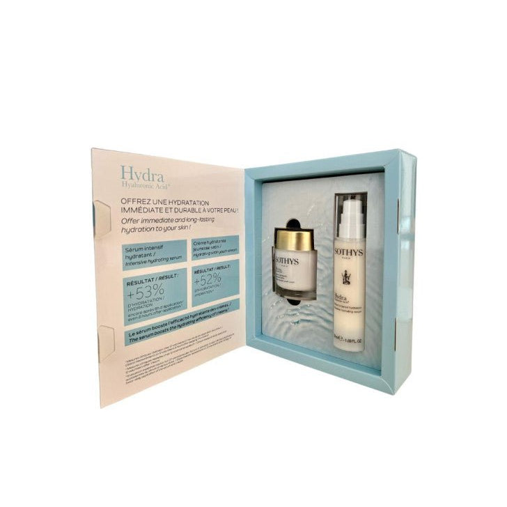 Cofre Hydra Acid 4. Crème Hydratante Jeunesse Satin + Suero Intensivo Hidratante - SOTHYS - Sothys