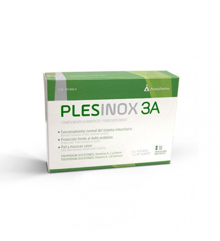 Complemento Alimenticio. Plesinox 3A - AsacPharma thumbnail