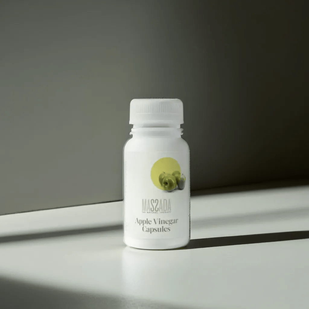 Complementos Dietéticos. Cápsulas Vinagre de Manzana - Massada - Massada